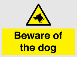 Beware of the dog